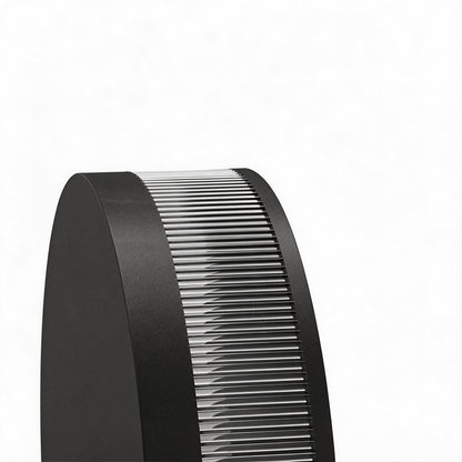 Round Disc Stainless Steel Acrylic LED Outdoor Wall Sconce IP54 Solar/Hardwired