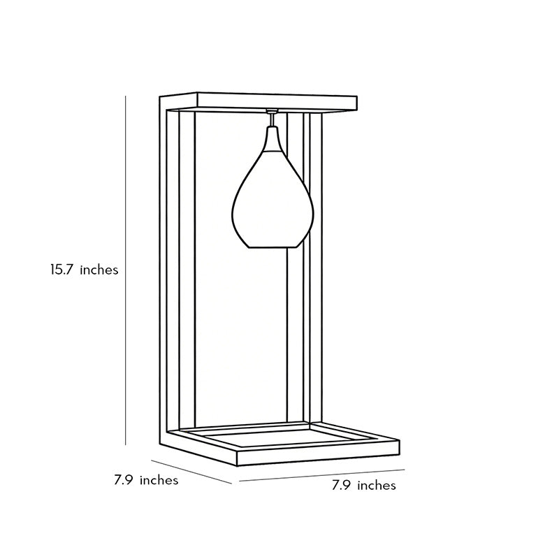Modern Stainless Steel Acrylic Teardrop Outdoor Wall Sconce IP54 Solar/Hardwired