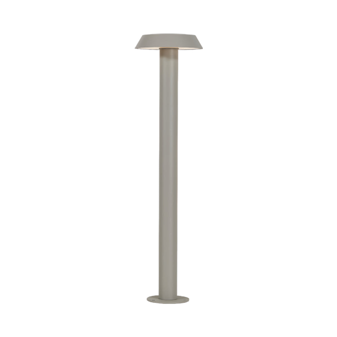 Flat Top LED Path Lighting Outdoor Sand Coffee Gray Aluminum CRI90 IP65 DC24V 4 Heights
