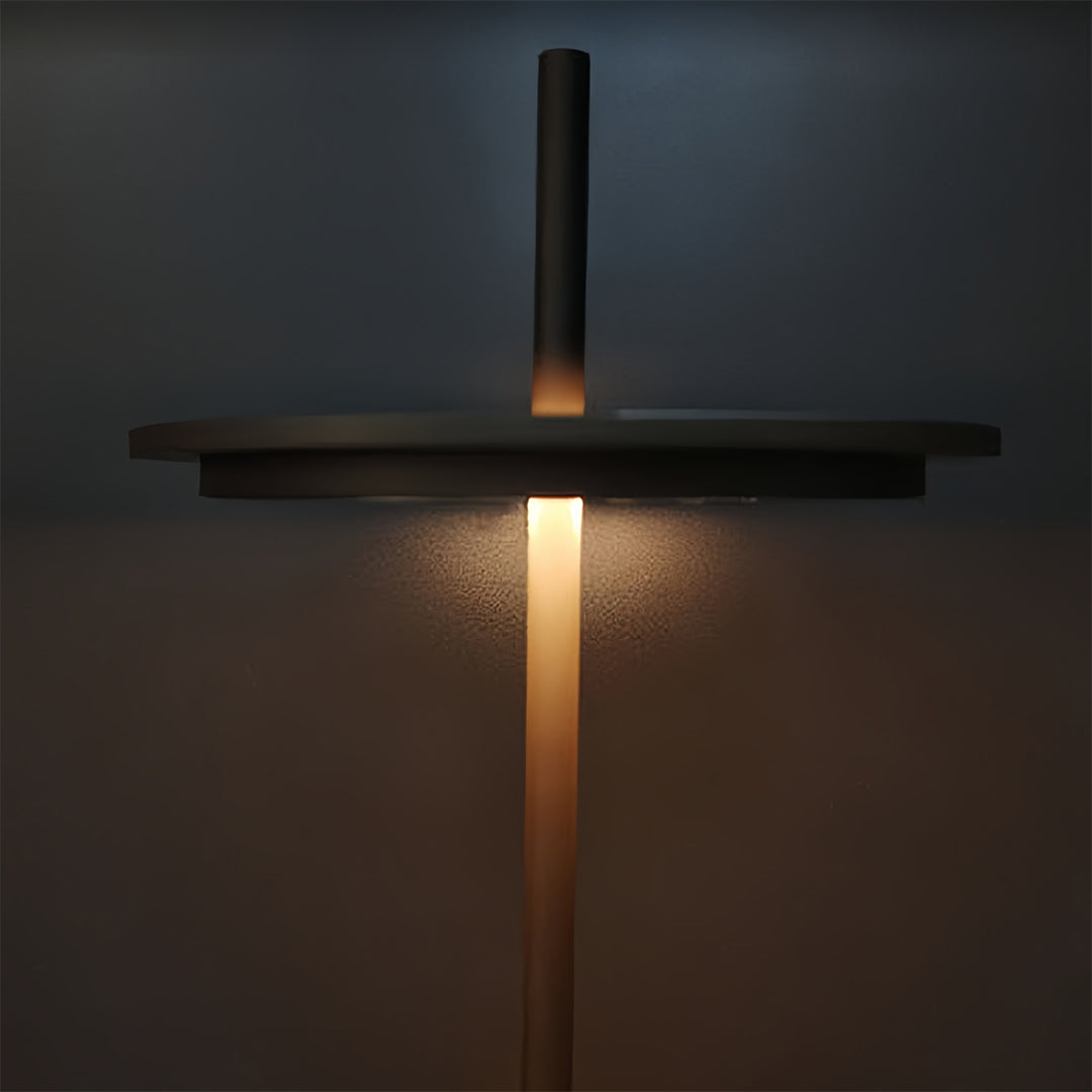 Modern Rechargeable LED Table Lamp Cordless Dimmable Buffet Portable Touch Remote Brown Black Gray Bronze 13.39 Inch