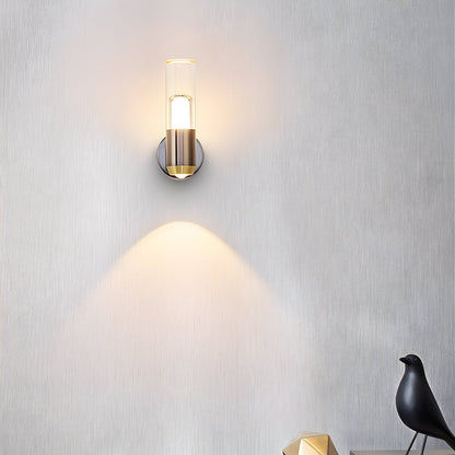 Modern Acrylic LED Wall Sconce Dimmable 3CCT Hardwired Bedroom Hallway Gold Black