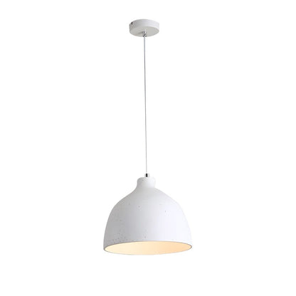Modern Resin Dome Bowl Pendant Light