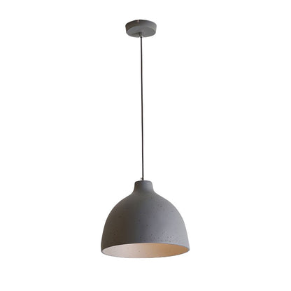 Modern Resin Dome Bowl Pendant Light