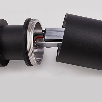 Residential Bollard Light | Hardwired Die-Cast Aluminum LED Garden Path Light