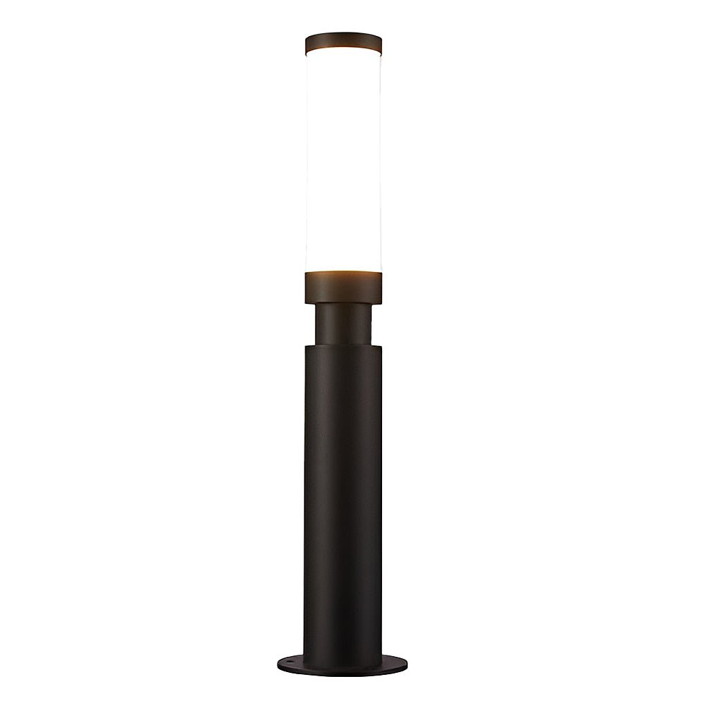 Residential Bollard Light | Hardwired Die-Cast Aluminum LED Garden Path Light