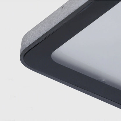 Modern LED Outdoor Wall Sconce Die-Cast Aluminum Glass Unique Angle 12W IP65 Black 1-Light 2-Light