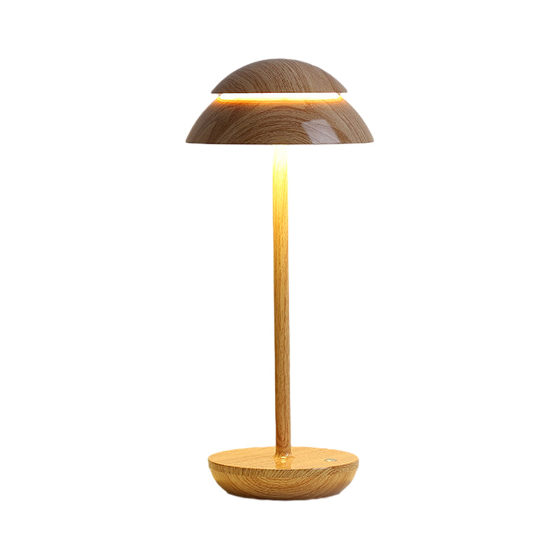 Mushroom Double Dome LED Table Lamp Wireless Touch 5 Finishes