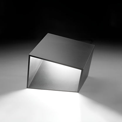 Geometric Cube Path Light | Solar & Hardwired LED Outdoor Landscape Light