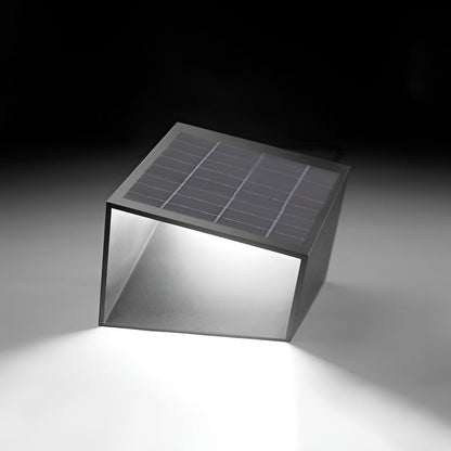 Geometric Cube Path Light | Solar & Hardwired LED Outdoor Landscape Light