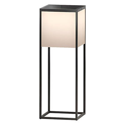 Square Stainless Steel Acrylic Solar Post Light IP54 3000K 2 Heights