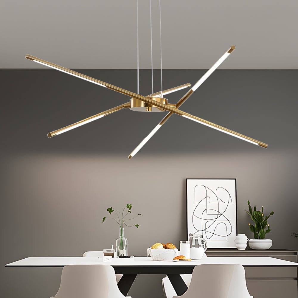 Linear Sputnik Chandelier