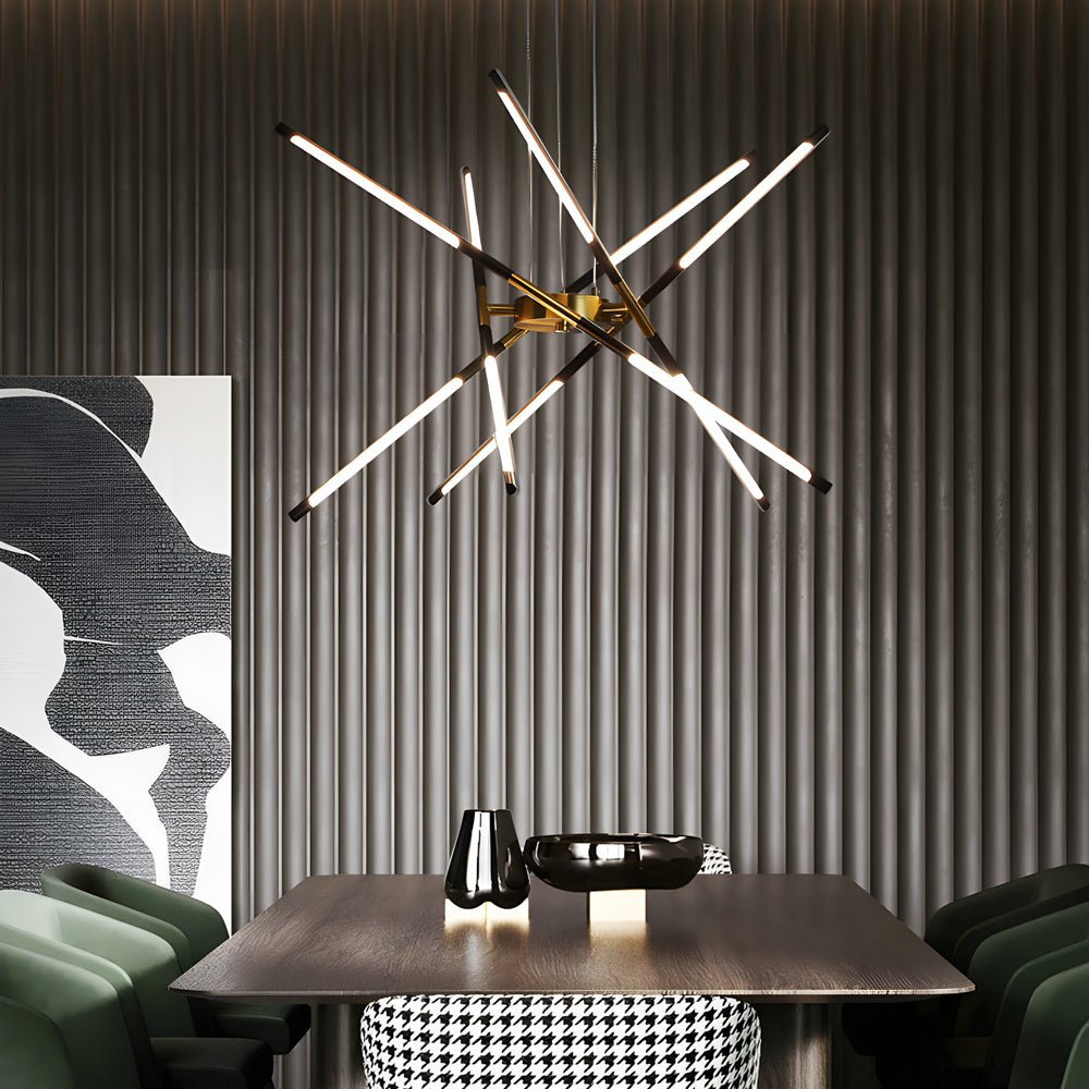 Linear Sputnik Chandelier
