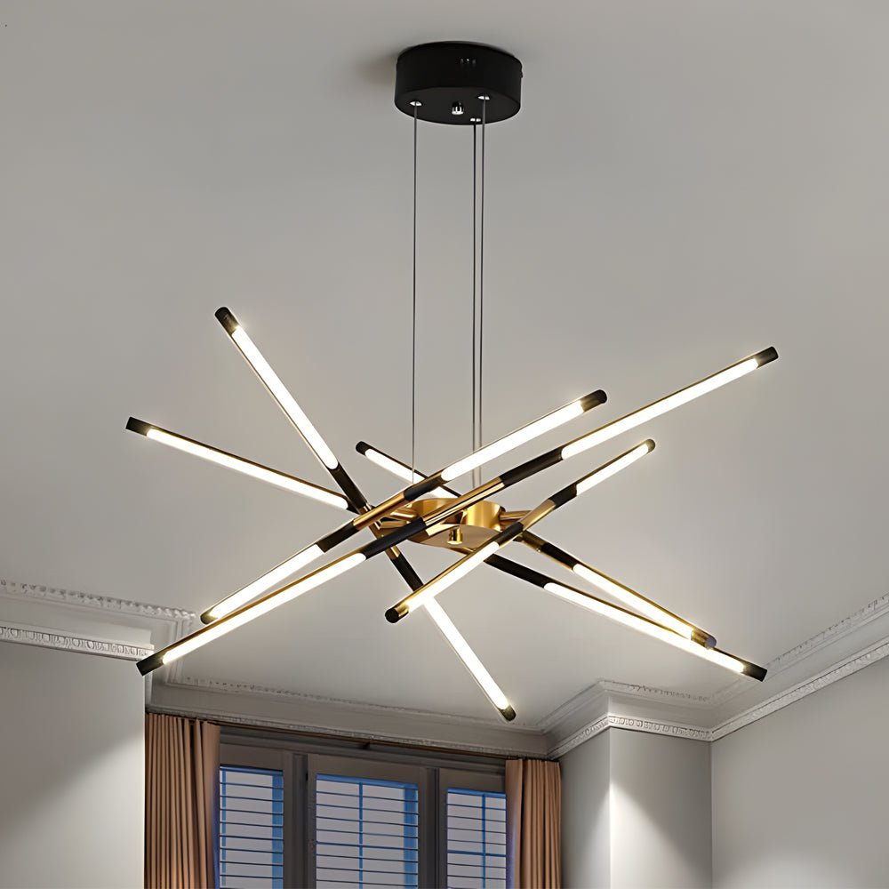 Linear Sputnik Chandelier