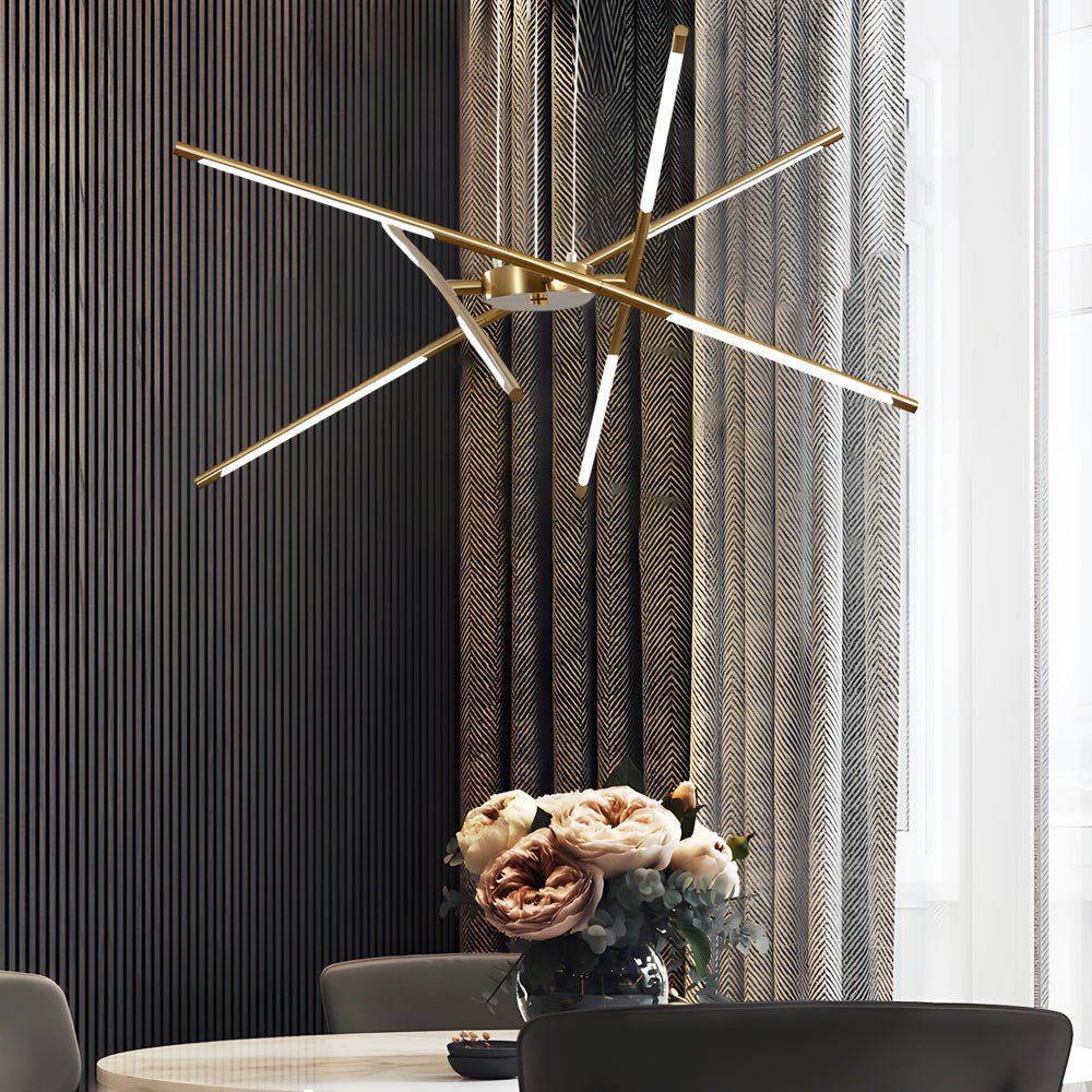 Linear Sputnik Chandelier