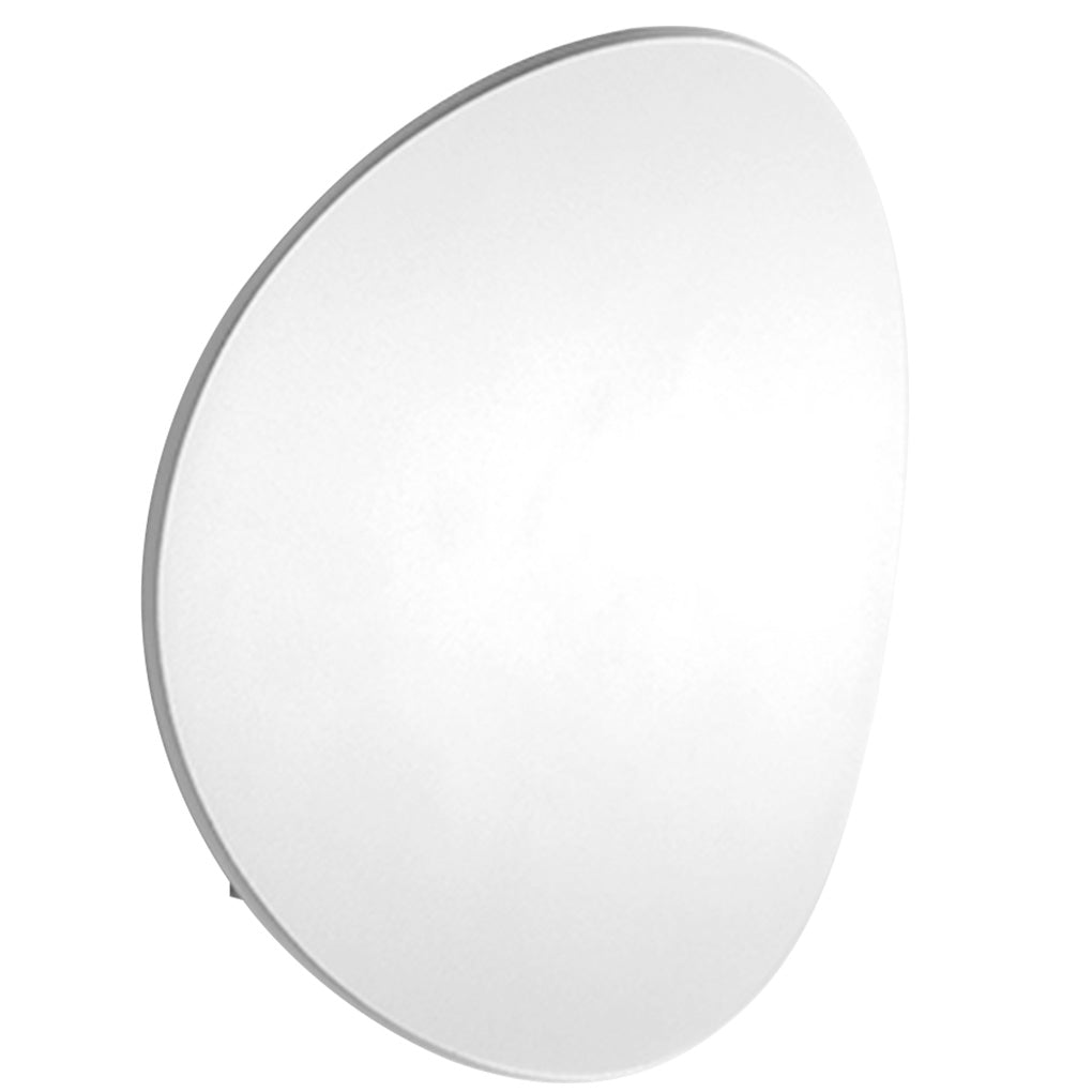 Modern Round Disc LED Wall Sconce Backlit Aluminum Bedroom Hallway Living Room Black White