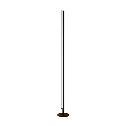 Modern Floor Lamp Slim Column LED 3 Color Temperature Acrylic Aluminum Black White Living Room Bedroom 59 Inch
