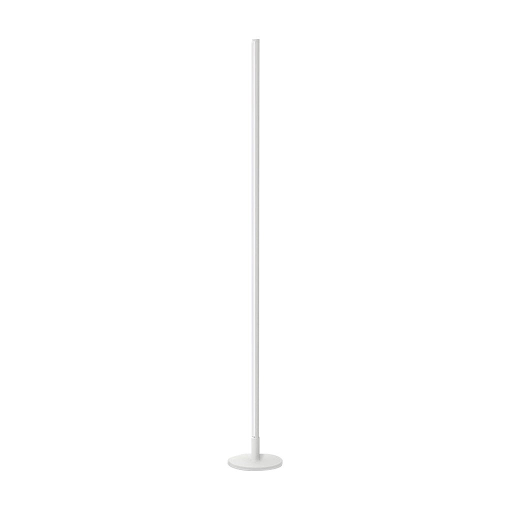 Modern Floor Lamp Slim Column LED 3 Color Temperature Acrylic Aluminum Black White Living Room Bedroom 59 Inch