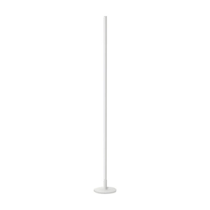 Modern Floor Lamp Slim Column LED 3 Color Temperature Acrylic Aluminum Black White Living Room Bedroom 59 Inch