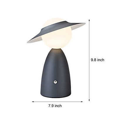 Scarecrow Globe Accent Table Lamp Touch Dimming Rechargeable Four Colours