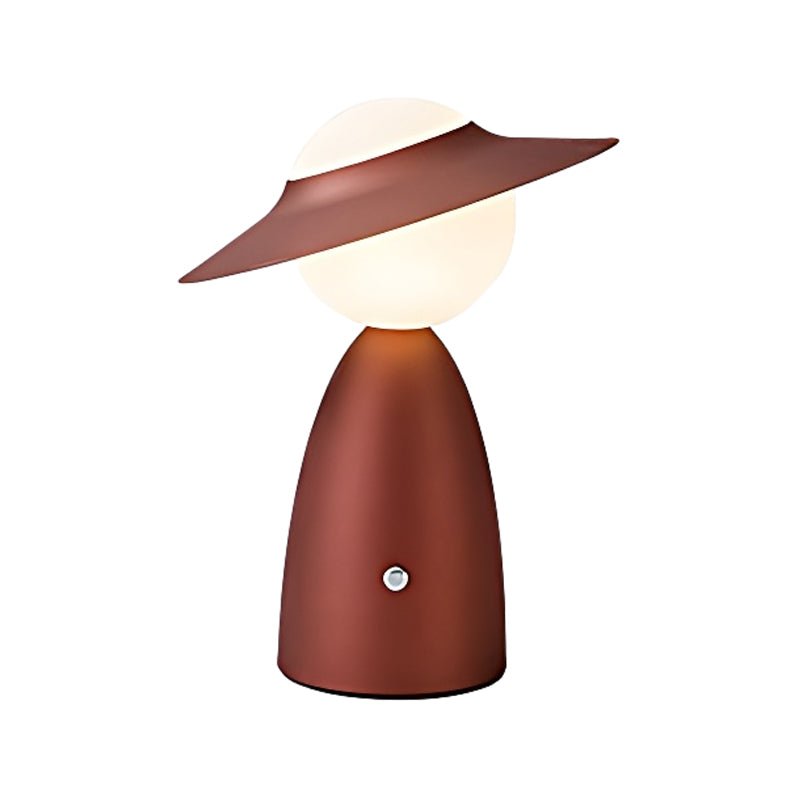 Scarecrow Globe Accent Table Lamp Touch Dimming Rechargeable Four Colours