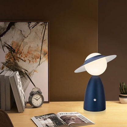 Scarecrow Globe Accent Table Lamp Touch Dimming Rechargeable Four Colours