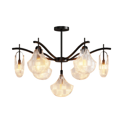 Shell Glass Chandelier