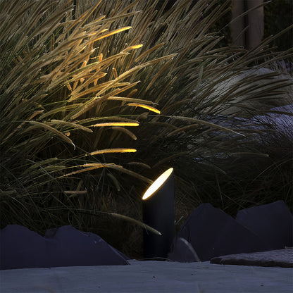 Outdoor LED Tree Uplight Column Stainless Steel 5W 3000K IP54 Hardwired 2 Heights 23.6 or 31.5 Inch