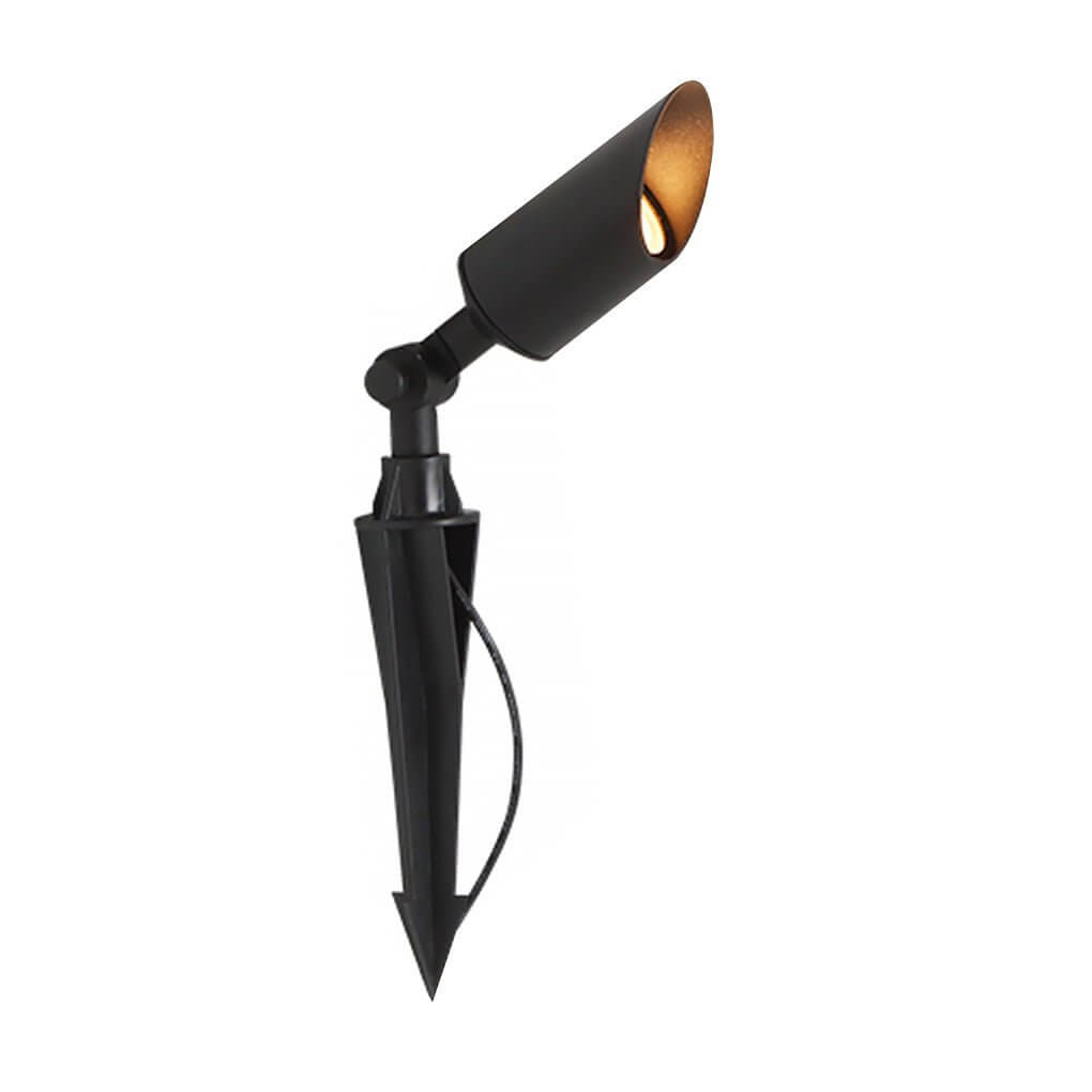 Hardwired LED Outdoor Landscape Spotlight 7W Adjustable Die-Cast Aluminum IP54 Ground Spike 110-240V