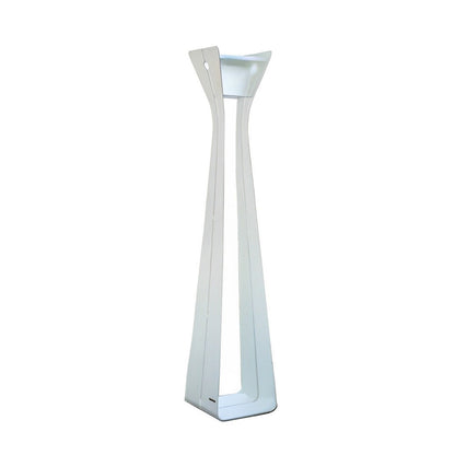Modern Stainless Steel Tempered Glass Path Light IP54 Solar/Hardwired 3000K 2 Heights