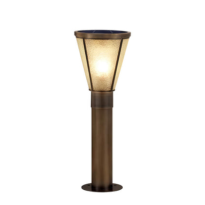 Outdoor Garden Path Lights Copper LED Landscape Light Solar Hardwired
