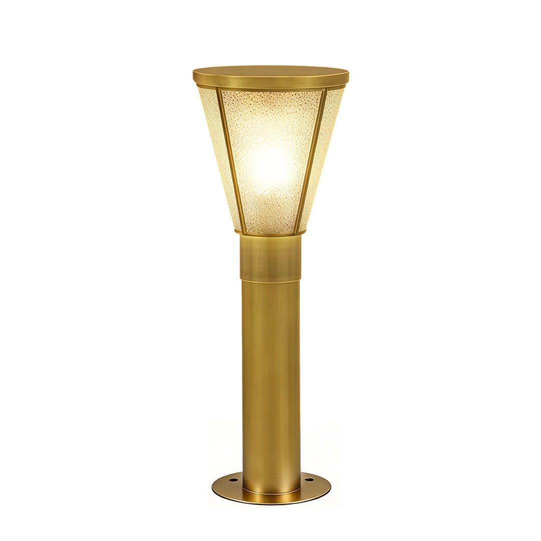 Outdoor Garden Path Lights Copper LED Landscape Light Solar Hardwired