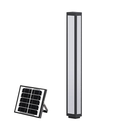 Garden Bollard Light | Solar & Hardwired Aluminum LED Outdoor Landscape Post