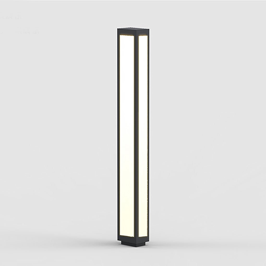 Garden Bollard Light | Solar & Hardwired Aluminum LED Outdoor Landscape Post