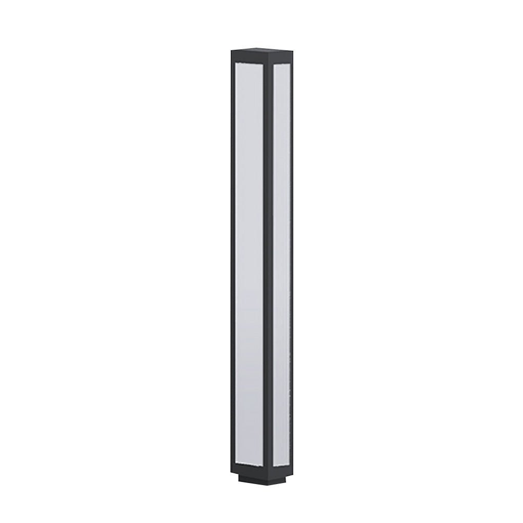 Garden Bollard Light | Solar & Hardwired Aluminum LED Outdoor Landscape Post