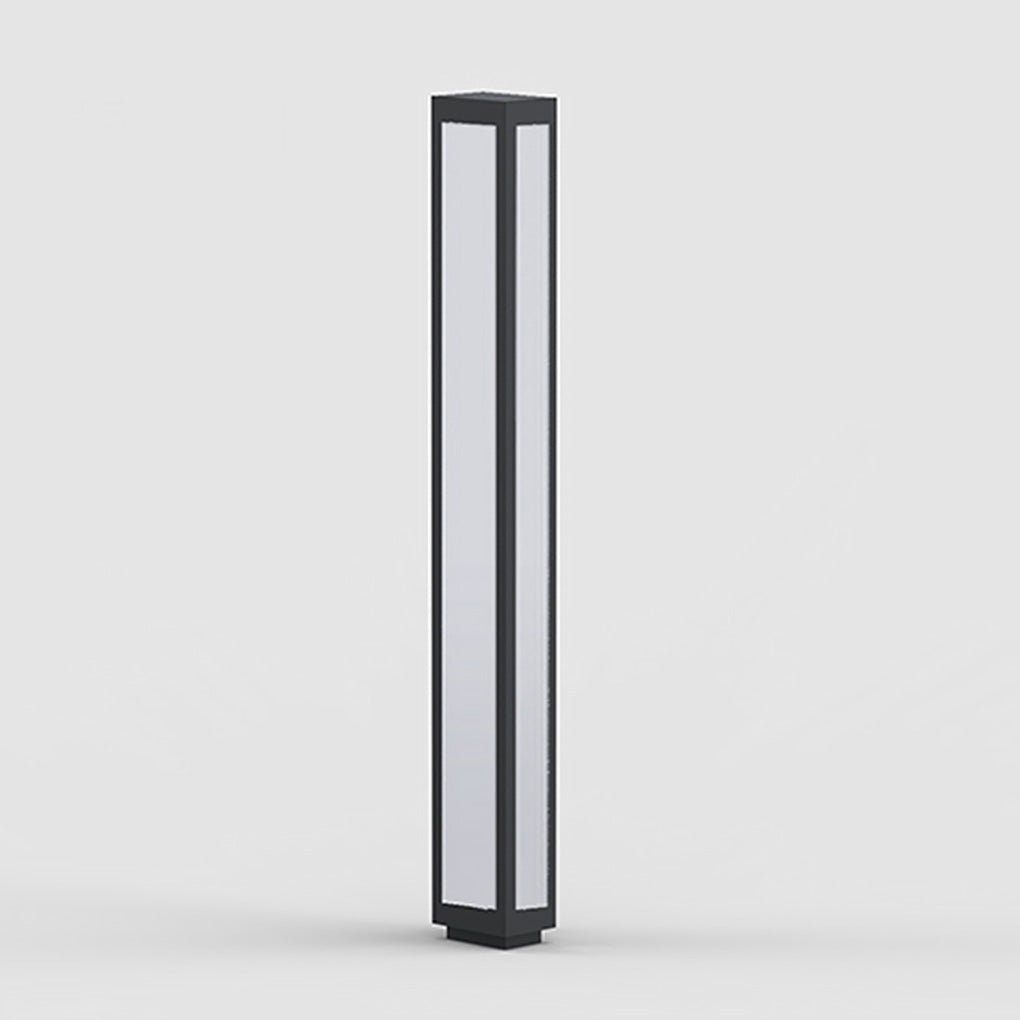 Garden Bollard Light | Solar & Hardwired Aluminum LED Outdoor Landscape Post