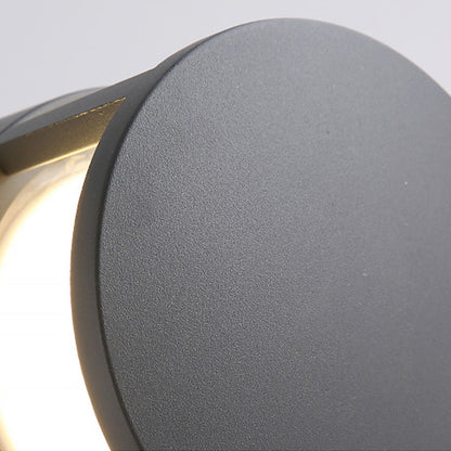 Modern Outdoor LED Post Cap Light Double Layer Acrylic IP65 Waterproof