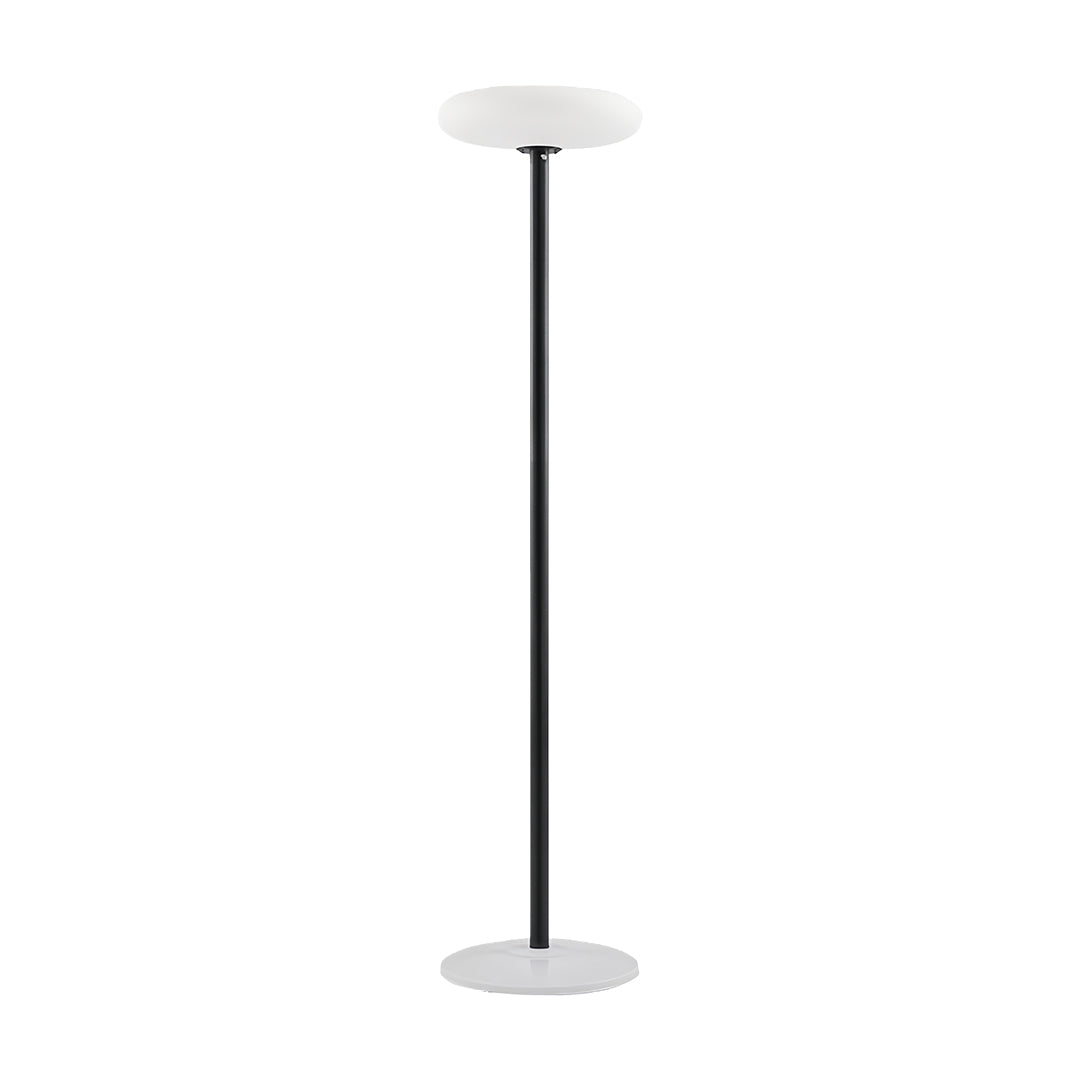 Solar Aluminium PE Disc Outdoor Floor Lamp IP65 10W 3000K/6000K 3 Heights