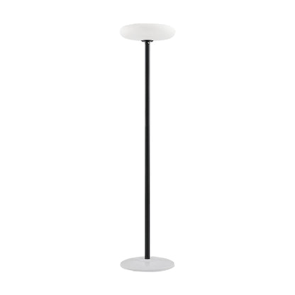 Solar Aluminium PE Disc Outdoor Floor Lamp IP65 10W 3000K/6000K 3 Heights