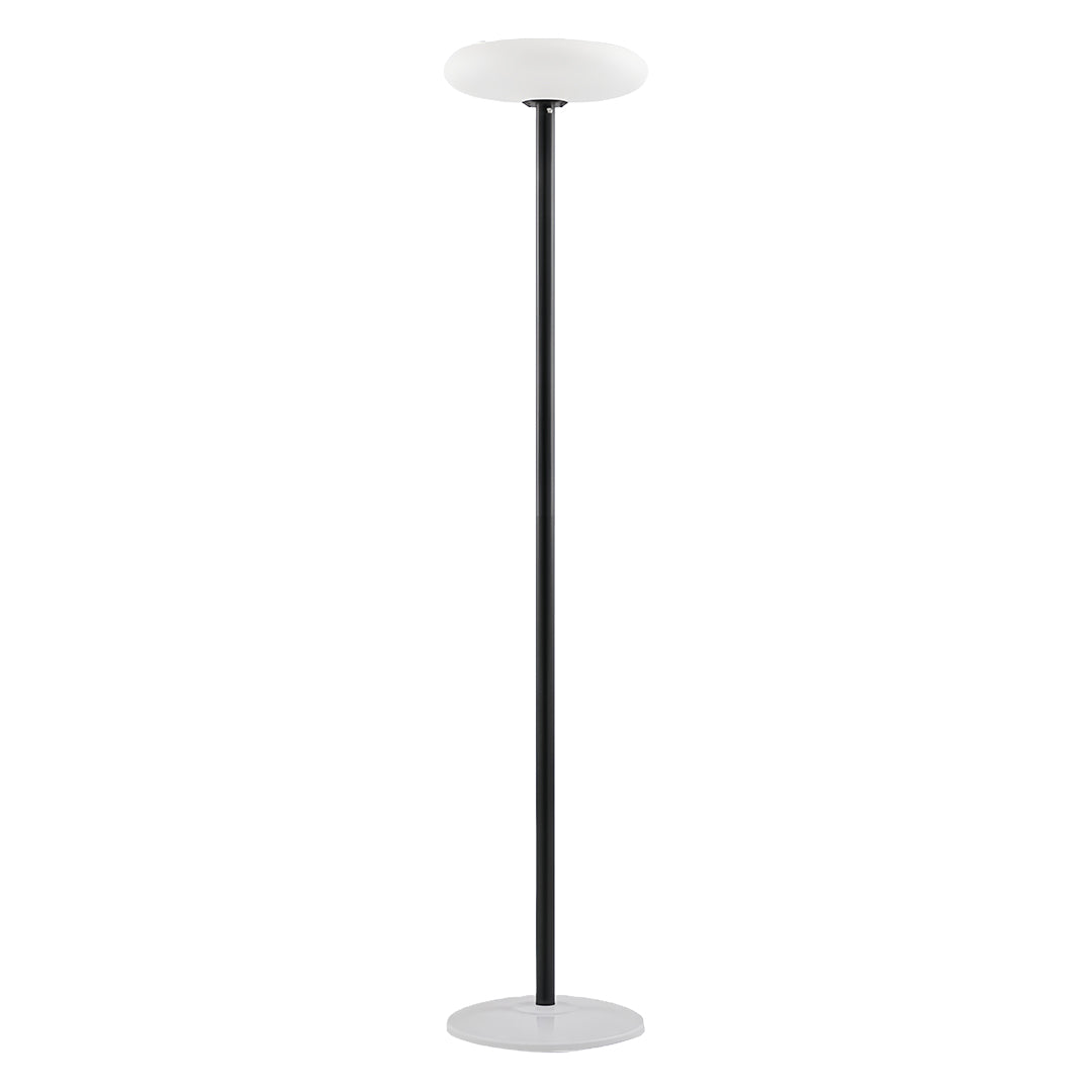 Solar Aluminium PE Disc Outdoor Floor Lamp IP65 10W 3000K/6000K 3 Heights