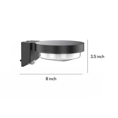 Solar LED Outdoor Wall Light Motion Sensor IP44 Black 3000K / 6000K