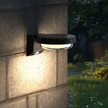 Solar LED Outdoor Wall Light Motion Sensor IP44 Black 3000K / 6000K
