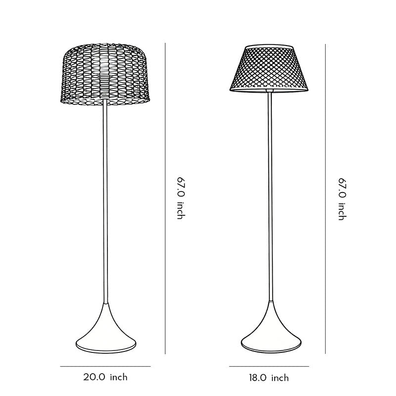 Modern Stainless Steel Mesh Shade Outdoor Floor Lamp IP65 Solar/Plug-In 3000K