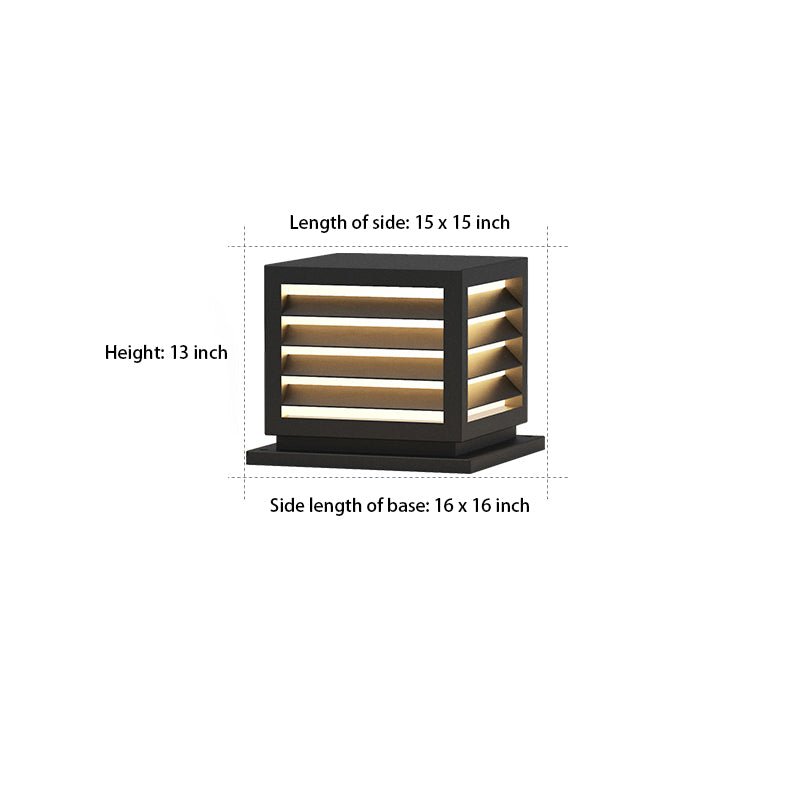 Home Pillar Light Outdoor Waterproof LED Decorative Light