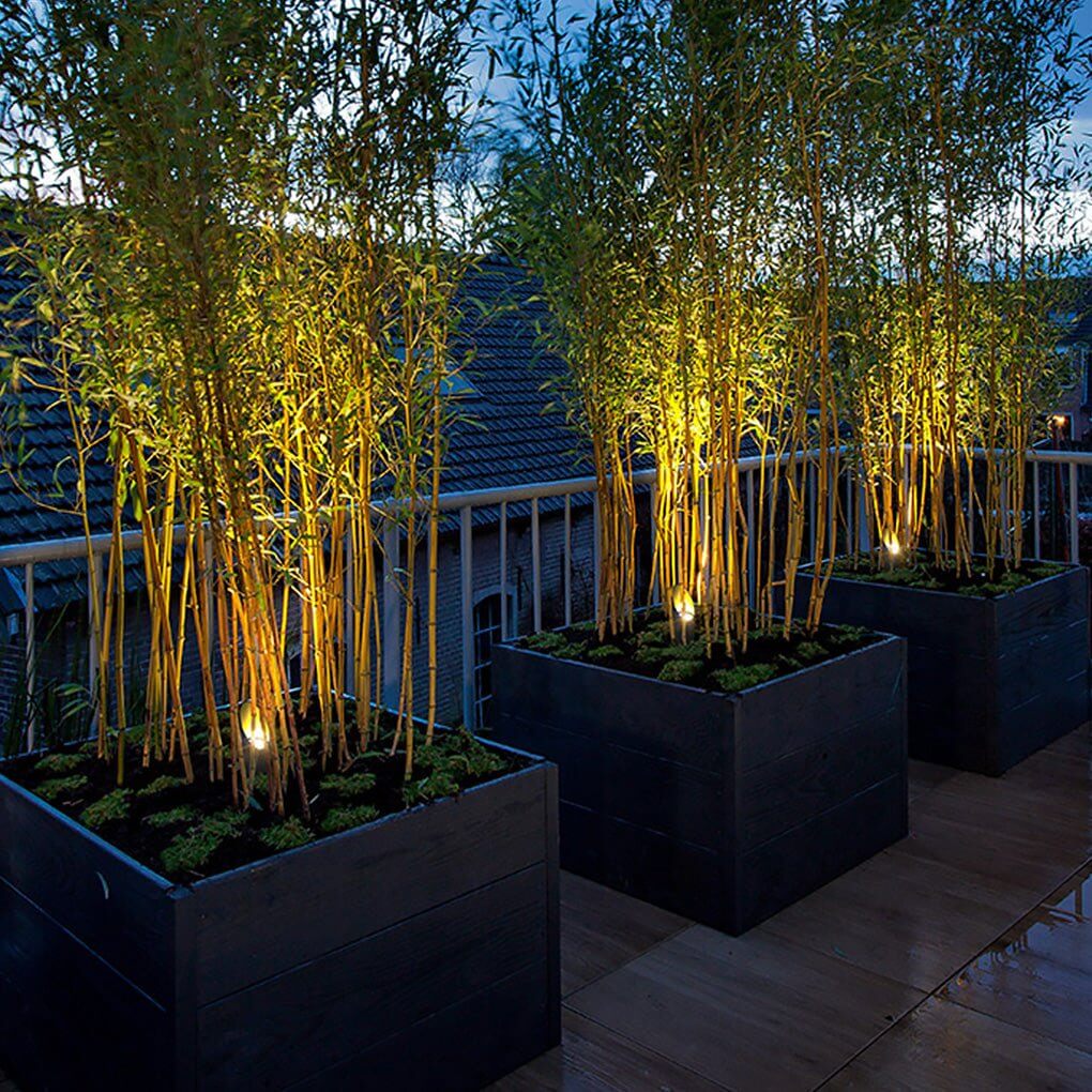 Modern LED Landscape Spotlight Aluminum Waterproof IP65 6W 3000K Tree Uplight Outdoor Garden Light
