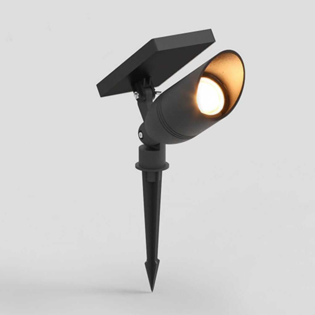 Outdoor Solar Spotlight for Trees Aluminum Adjustable Landscape Garden Light