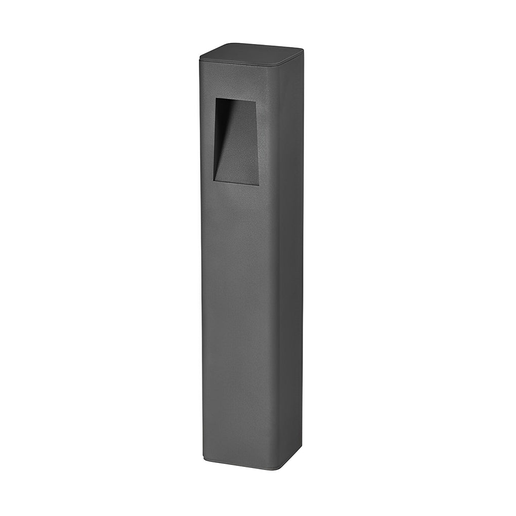 Contemporary Path Light Single Double Head Black Aluminum Glass CRI90 IP65 DC24V 2 Heights