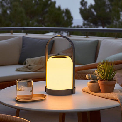 Solar USB Dual Charge Portable LED Lantern IP65 Waterproof 3000K Warm White