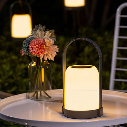 Solar USB Dual Charge Portable LED Lantern IP65 Waterproof 3000K Warm White