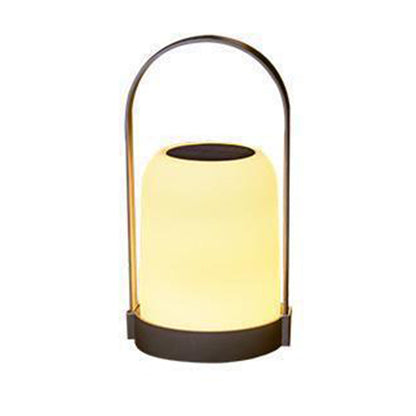 Solar USB Dual Charge Portable LED Lantern IP65 Waterproof 3000K Warm White