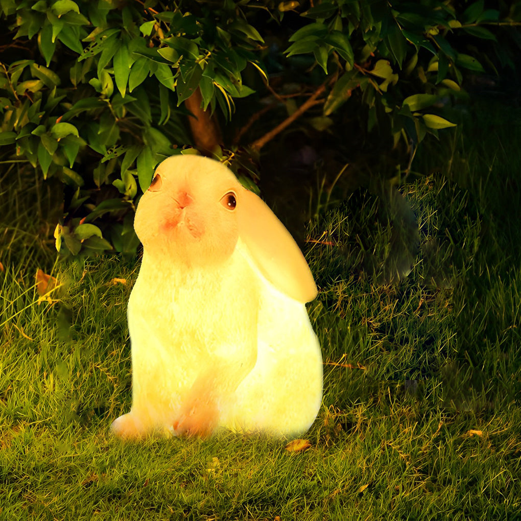 Rabbit Garden Light Resin Fiberglass LED E27 5W 3000K IP65 Hardwired 4 Poses Garden Lawn Park Villa